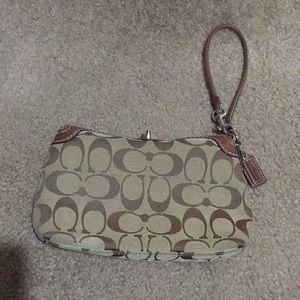Coach wristlet